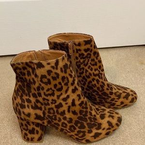 Charlotte Russe cheetah boots